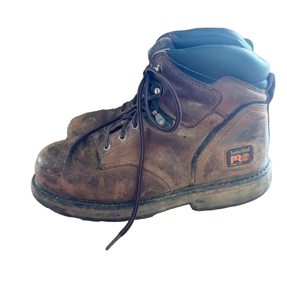 Timberland PRO Pit Boss 6" Steel Toe Work Boots Men's US 10M